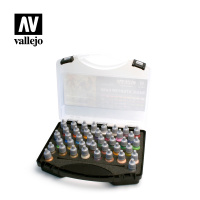Набор красок в кейсе Vallejo - Starter Case (80260) 40 красок по 8 мл 