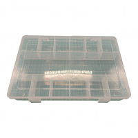 Прозрачный пластиковый ящик для хранения MANWAH 26.5х17х4 см (MW-BOX06)