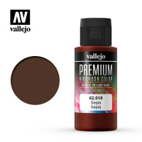 Краска Vallejo Premium Color - Sepia (62018) 60 мл