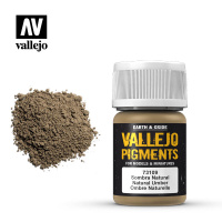 Пигмент (цветной порошок) Vallejo Pigments - Natural Umber (73109) 35 мл