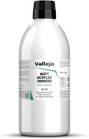 Лак матовый акриловый Vallejo Varnish - Matt Acrylic Varnish (28518) 500 мл