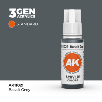 Краска для миниатюр AK Standard — Basalt Grey (AK11021) 17 мл