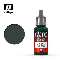 Краска для миниатюр Vallejo Game Color - Dark Green (72028) 17 мл