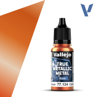 Краска для миниатюр Vallejo True Metallic Base – Ancient Copper (77124) 18 мл 