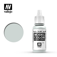 Краска металлик для миниатюр Vallejo Model Color - Silver (70997) 17мл
