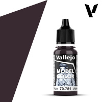 Краска для миниатюр Vallejo Model Color – Black Violet (70751) 18 мл