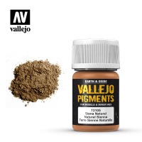 Пигмент (цветной порошок) Vallejo Pigments - Natural Sienna (73105) 35 мл