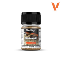 Модельный песок Vallejo Diorama FX - Warm Orange 0,1-0,6 mm (26319) 35 мл