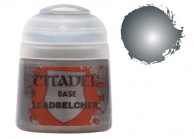 Краска для миниатюр Citadel Base: Leadbelcher (21-28)
