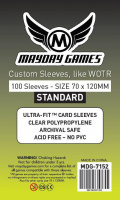 Протекторы MayDay Sleeves 100 шт. (70x120мм) (MDG-7152)
