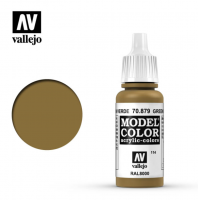 OLD Краска для миниатюр Vallejo Model Color - Green Brown (70879) 18 мл