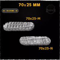Набор подставок-баз "Пиратский корабль" 70x25 мм (2 шт.) (WB004-O70)