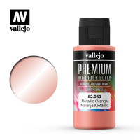 Краска металлик Vallejo Premium Color - Metallic Orange (62043) 60 мл