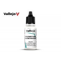 Лак глянцевый полиуретановый Vallejo Varnish - Polyurethane Gloss Varnish (72650) 18 мл