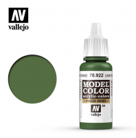 OLD Краска для миниатюр Vallejo Model Color - Uniform Green (70922) 18 мл