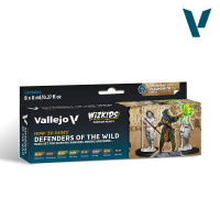 Набор красок Vallejo - Defenders of the Wild (80255) 8 красок по 8 мл