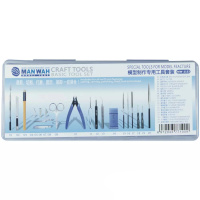 Большой набор инструментов для моделиста MANWAH (MW-2153)