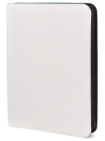 Премиум альбом Card-Pro с 20 встроенными листами 3х3 - Белый (на молнии)