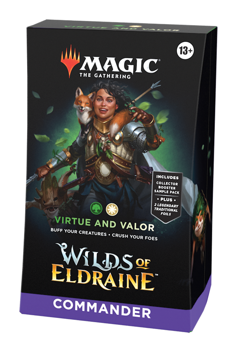 MTG Командир "Wilds of Eldraine" - Virtue and Valor (англ.)