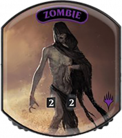 Токен Ultra Pro - Relic Tokens: Eternal Collection - Zombie