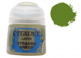 Краска для миниатюр Citadel Layer: Straken Green (22-28)
