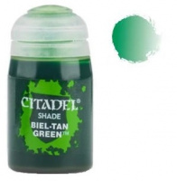 Краска для миниатюр Citadel Shade: Biel-Tan Green (24-19) 24мл
