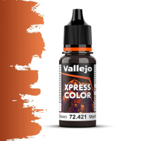 Краска для миниатюр Vallejo Xpress Color - Copper Brown (72421) 18 мл