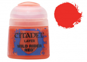 Краска для миниатюр Citadel Layer: Wild Rider Red (22-06)