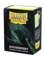 Протекторы Матовые Dragon Shield - Gooseberry Matte Dual (AT-15066)