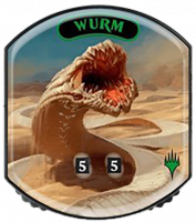 Токен Ultra Pro - Relic Tokens: Eternal Collection - Wurm