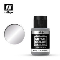 Краска металлик для аэрографа Vallejo Metal Color - Aluminium (77701) 32 мл