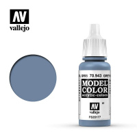 Краска матовая для миниатюр Vallejo Model Color - Grey Blue (70943) 17мл