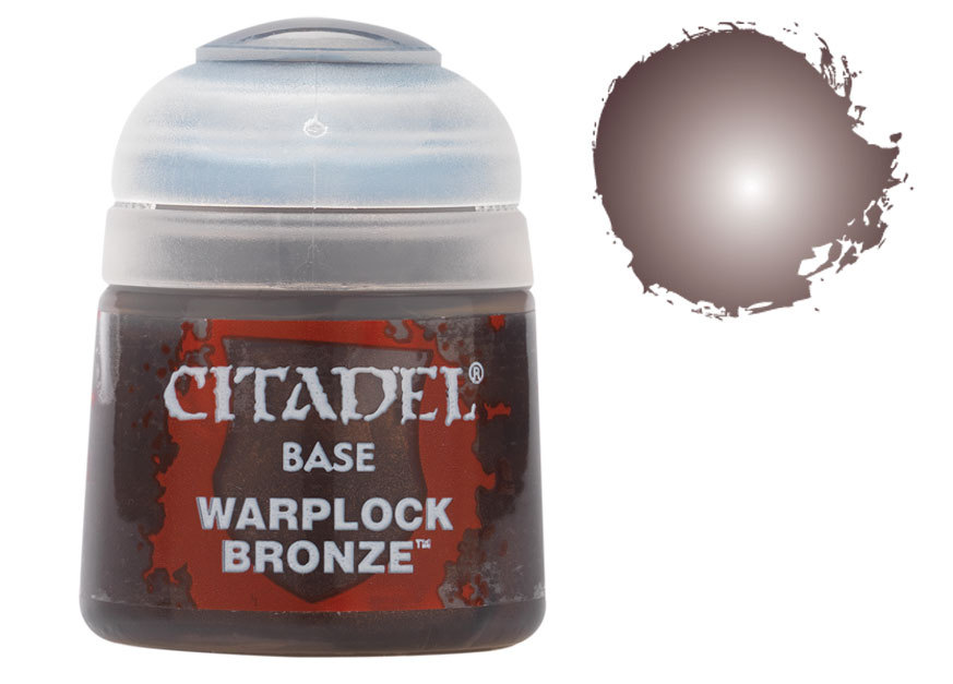 Краска для миниатюр Citadel Base: Warplock Bronze (21-31)