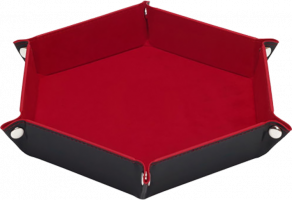 Дайстрей MTGTRADE - Красный (шестиугольный 23х23 см)