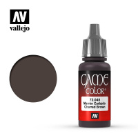 Краска для миниатюр Vallejo Game Color - Charred Brown (72045) 17 мл