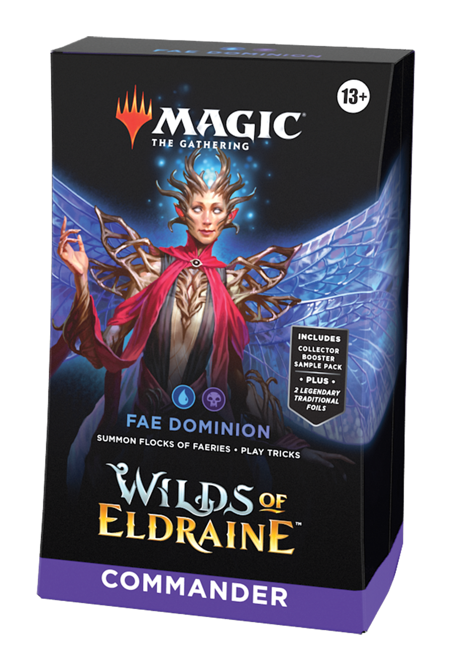 MTG Командир "Wilds of Eldraine" - Fae Dominion (англ.)
