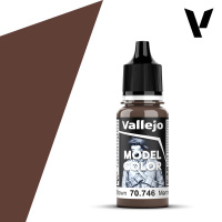 Краска для миниатюр Vallejo Model Color – Chestnut Brown (70746) 18 мл