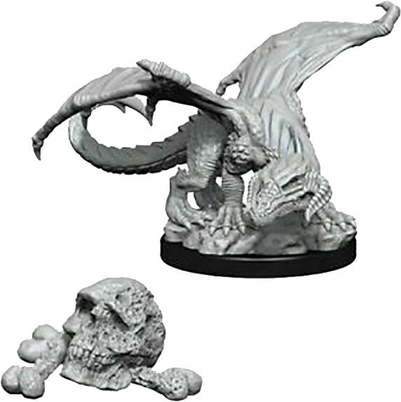 D&D Nolzur's Marvelous Miniatures - Black Dragon Wyrmling (WZK73850)