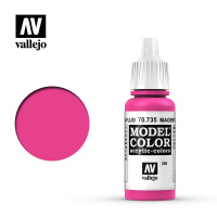 Краска (флуоресцентная) для миниатюр Vallejo Model Color - Magenta Fluorescent (70735) 17 мл
