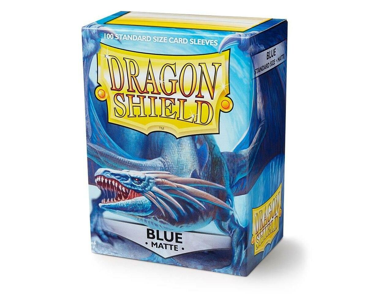 Протекторы Матовые Dragon Shield Blue Matte (AT-11003)
