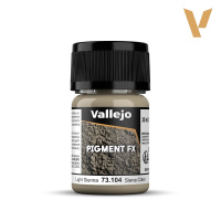 Пигмент (цветной порошок) Vallejo Pigments - Light Sienna (73104) 35 мл