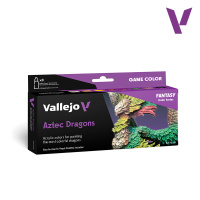 Набор красок Vallejo - Aztec Dragons (72195) (8 красок по 18 мл)