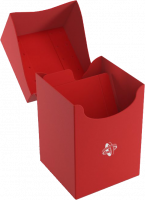 Пластиковая коробочка GAMEGEN!C вертикальная - Красная (100+ карт) (GGS25034ML)