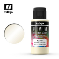 Краска металлик Vallejo Premium Color - Metallic Medium (62041) 60 мл