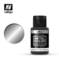 Краска металлик для аэрографа Vallejo Metal Color - Gunmetal Grey (77720) 32 мл