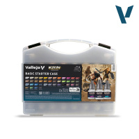 Набор красок Vallejo в кейсе - Starter Case (80260) 40 красок по 8 мл 