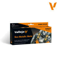 Набор красок Vallejo - Non Metallic Metal (72193) (8 красок по 18 мл)