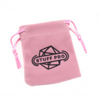 Вельветовый мешочек STUFF-PRO 9x7 см (Розовый)