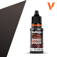 Краска для миниатюр Vallejo Xpress Color - Greasy Black (72476) 18 мл