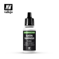 Лак полуматовый Vallejo Model Color - Permanent Satin Varnish (70522) 17мл